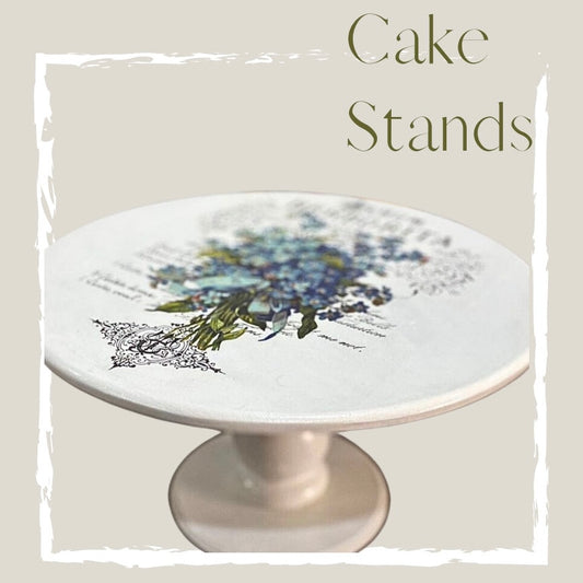 French Herborita Cake Stand - 12” | Pedestal cake stand for desserts, appetisers